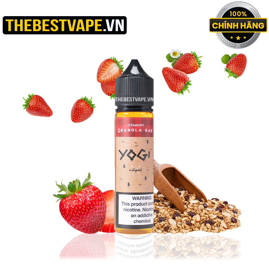 Yogi ( Granola Bar ) - STRAWBERRY ( Dâu tây Bánh Yến Mạch ) - Freebase