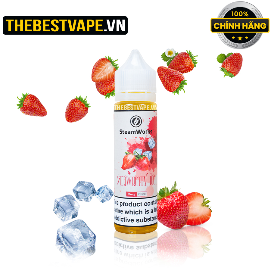Steam Works - STRAWBERRY ICE ( Dâu Tây Lạnh ) - Freebase