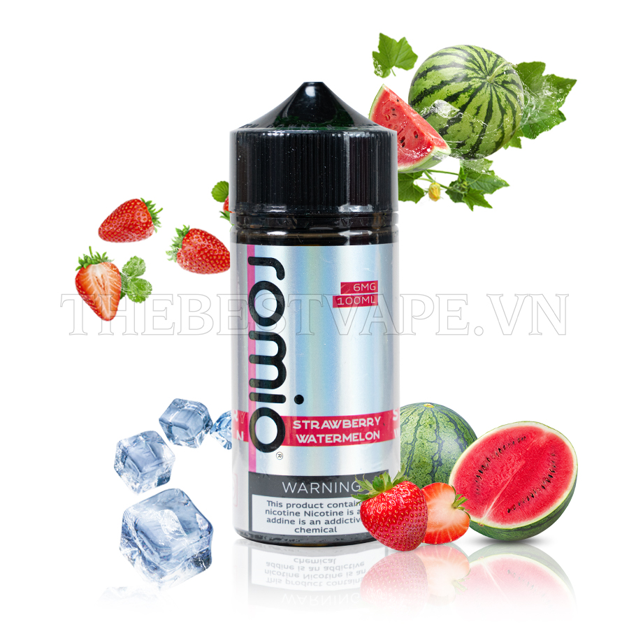 ROMIO - Strawberry Watermelon ( Dâu Tây Dưa Hấu Lạnh ) - Freebase