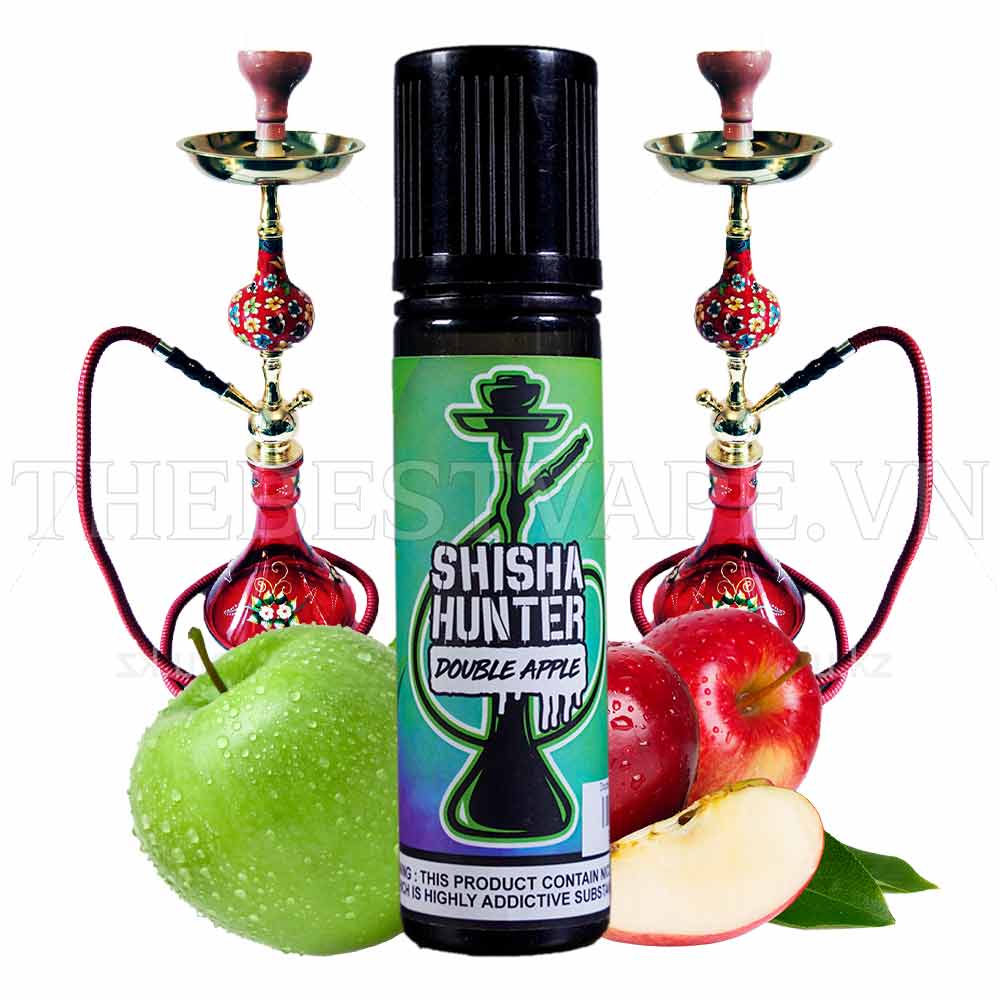 Tinh dầu vape malaysia Double Apple 60ml - Shisha Hunter