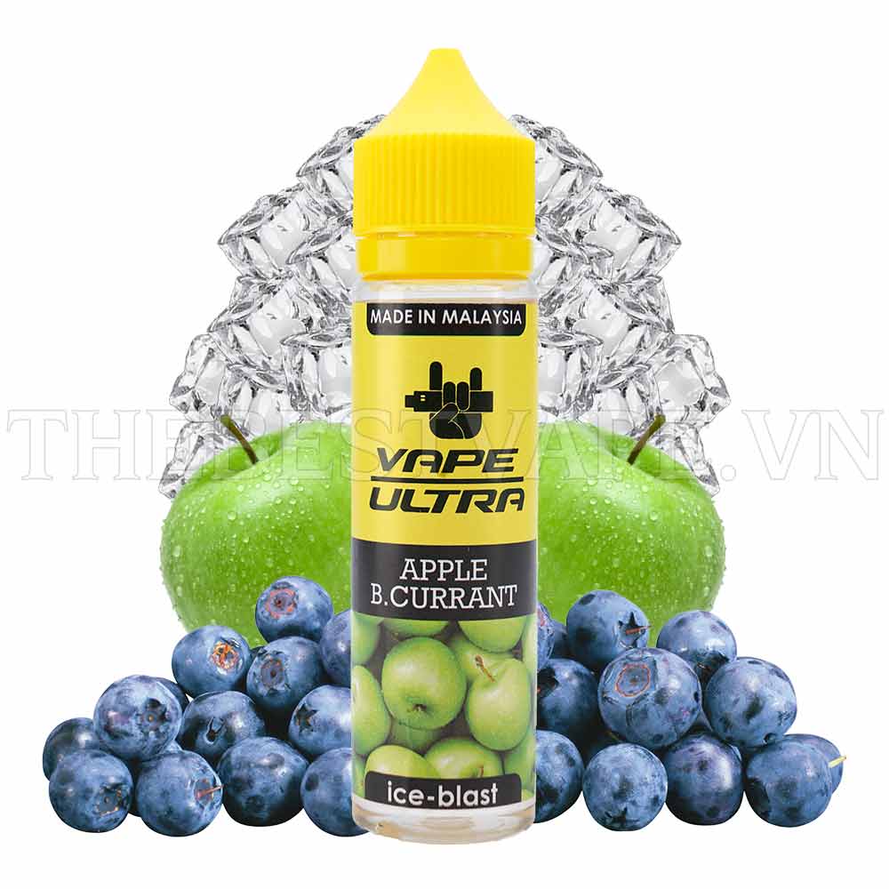Bán tinh dầu vape malaysia Apple Blackcurrant VapeUltra ...