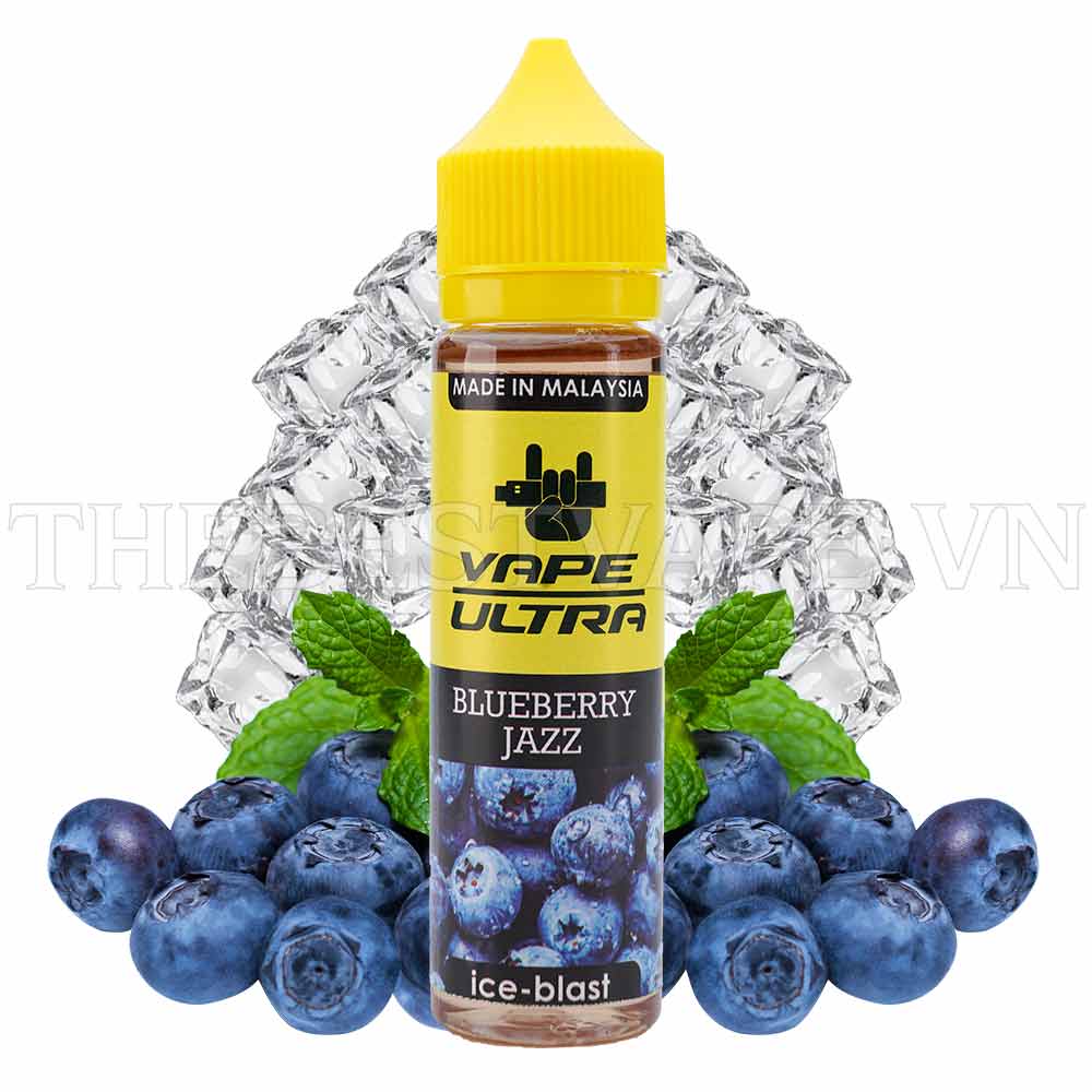 Tinh dầu vape malaysia Bluberry VapeUltra 60ml