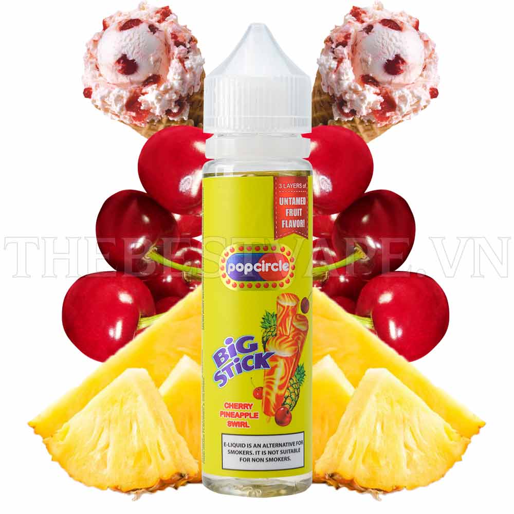 Tinh dầu vape malaysia Cherry Pineapple 60ml