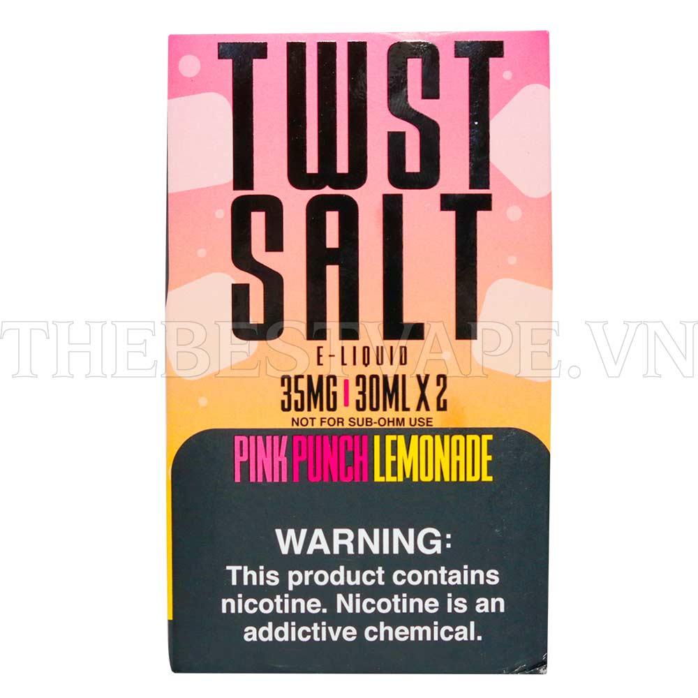 Tinh dầu vape mỹ Salt Nicotine Pink Punch Lemonade Twist 30ml