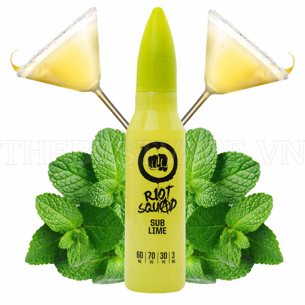 Tinh dầu vape UK Sub Lime 60ml