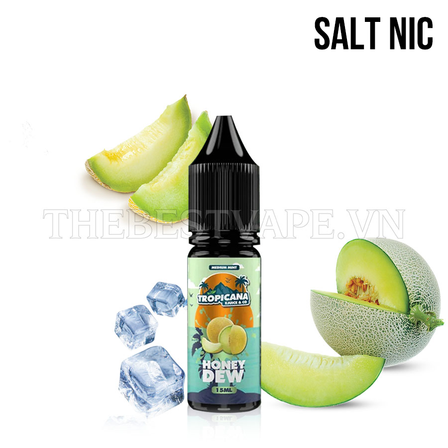 Tropicana Ejuice & Co - HONEYDEW ( Dưa Gang Lạnh ) - Salt Nicotine