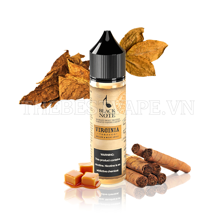 Black Note - VIRGINIA TOBACCO ( Thuốc Lá Ngọt Caramel ) - Freebase