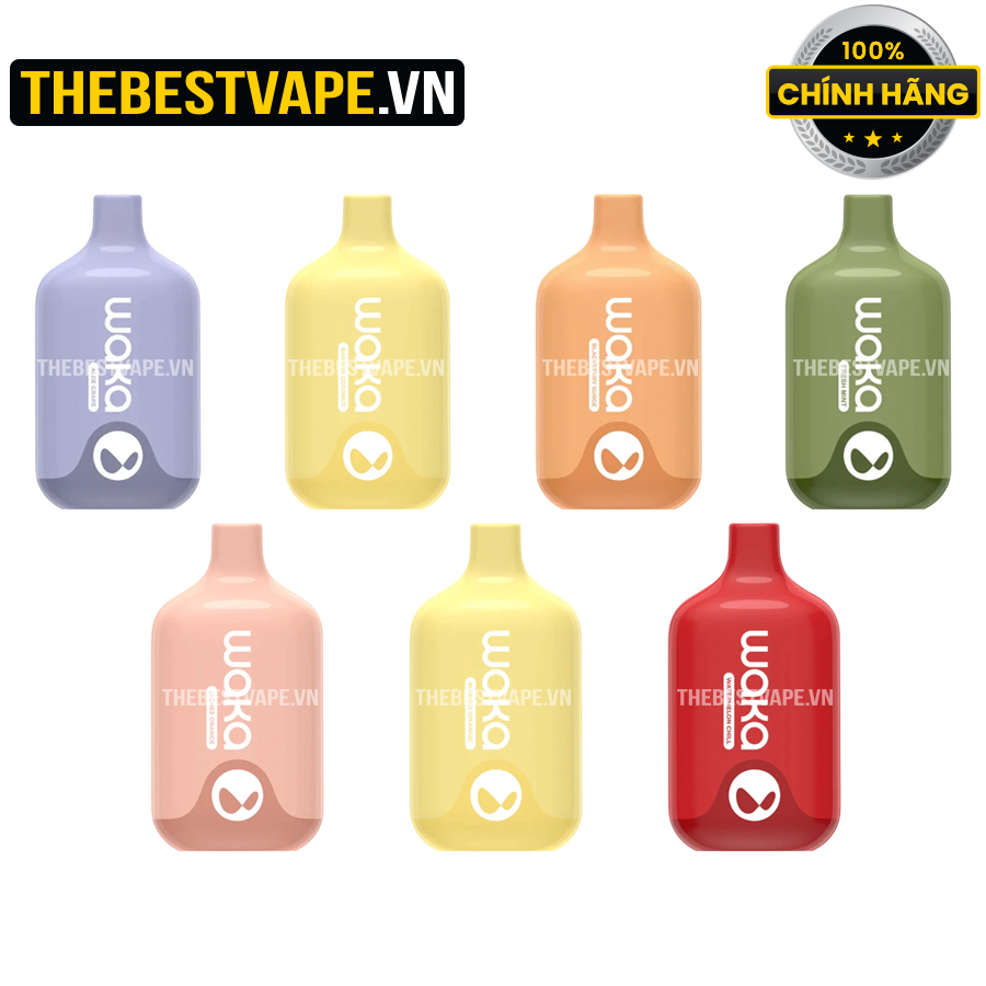 Waka - SMASH - 6000 PUFFS DISPOSABLE ( POD DÙNG 1 LẦN )