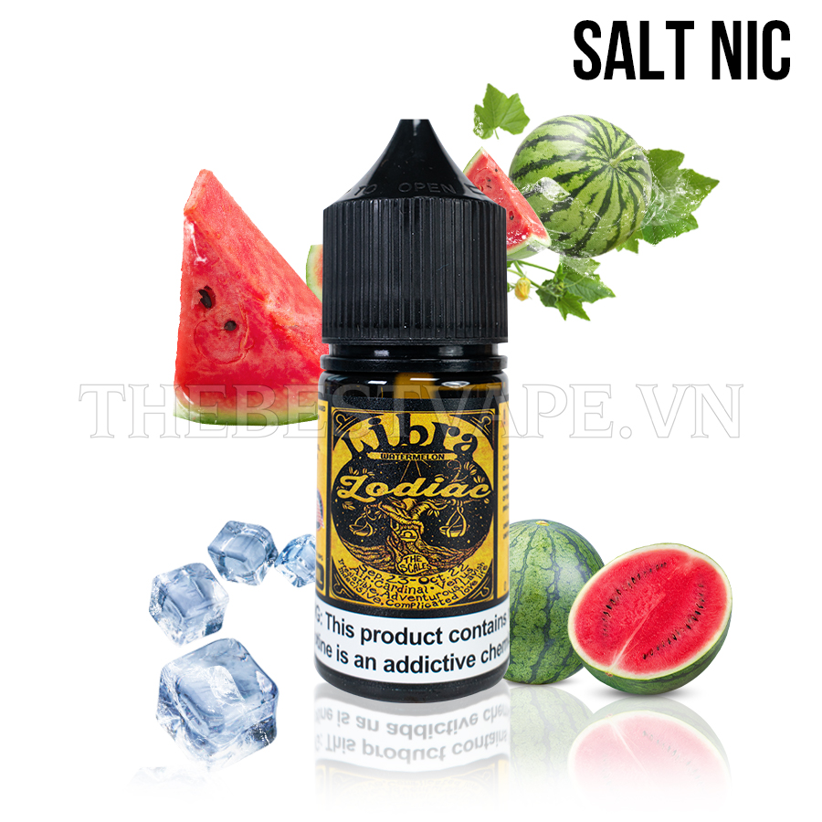 Zodiac - LIBRA WATERMELON ( Dưa Hấu Lạnh ) - Salt Nicotine