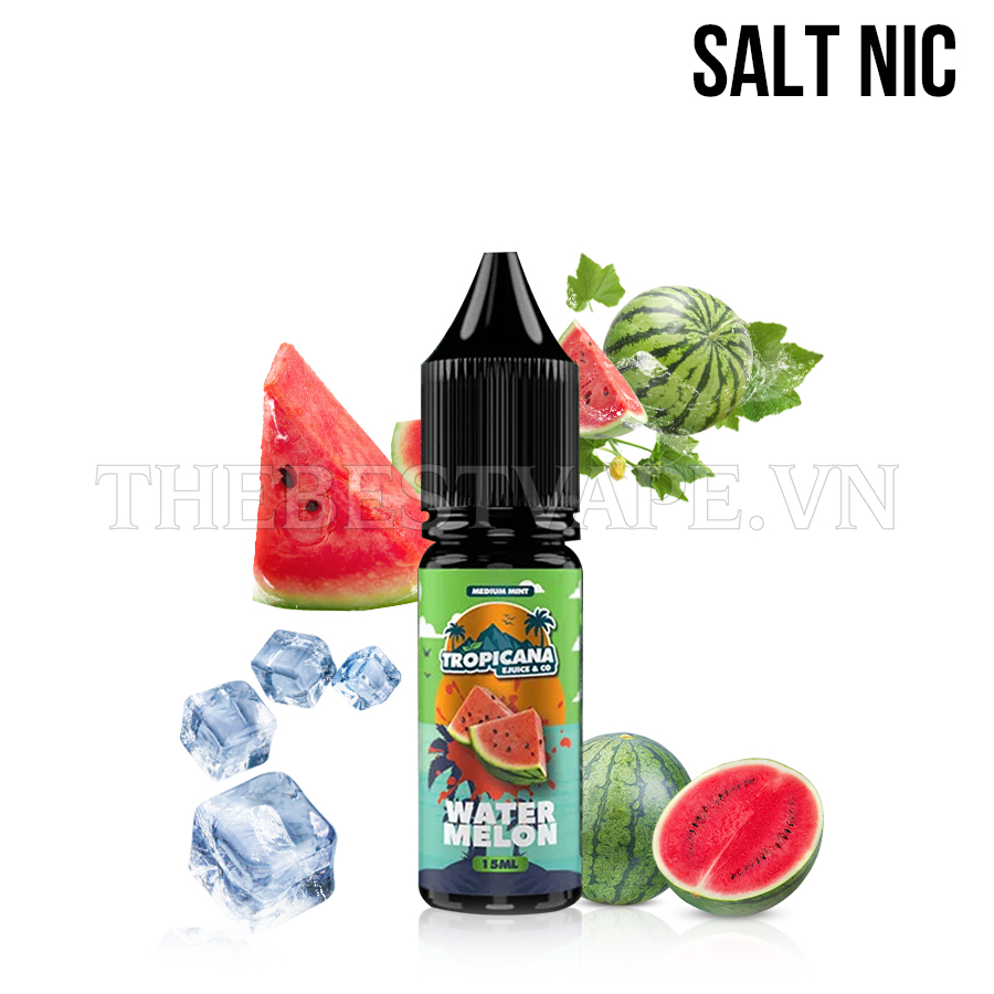 Tropicana Ejuice & Co - WATERMELON ( Dưa Hấu Lạnh ) - Salt Nicotine