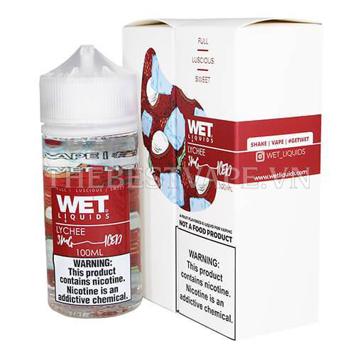 Wet Liquids - LYCHEE ICED ( Vải Lạnh ) - Freebase