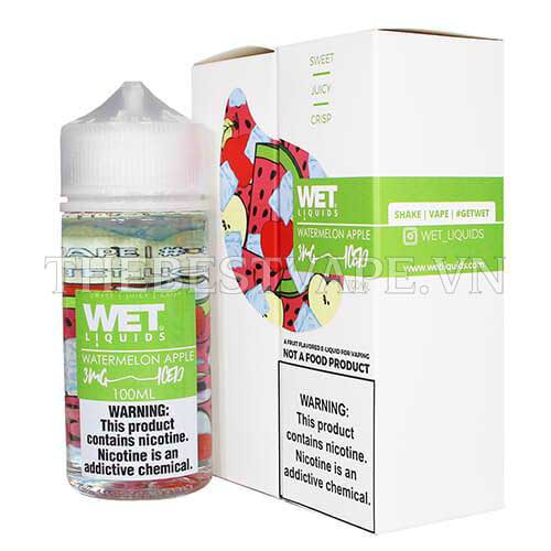 Wet Liquids - WATERMELON APPLE ICED ( Dưa Hấu Táo Lạnh ) - Freebase