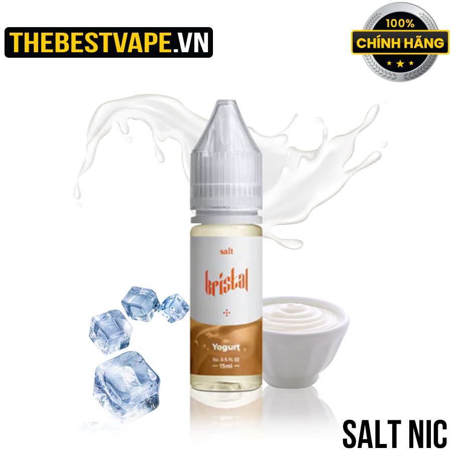 KRISTAL - YOGURT ( Sữa Chua Lạnh ) - Salt Nicotine