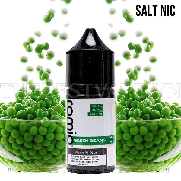 Romio - GREEN BEAN ( Đậu Xanh ) - Salt Nicotine