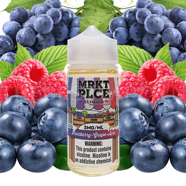 Mrkt Plce - BRAZBERRY GRAPE ACAI ( Mâm Xôi Nho Việt Quất ) - Freebase