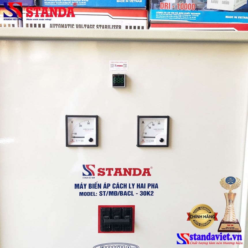  hình ảnh máy biến áp cách ly standa 30KVA 2 pha 1