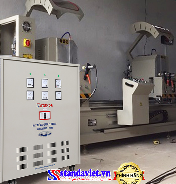 Biến áp cách ly Standa 200kVA cho xưởng cơ khí