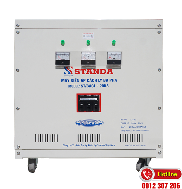 Biến áp cách ly Standa 20kVA