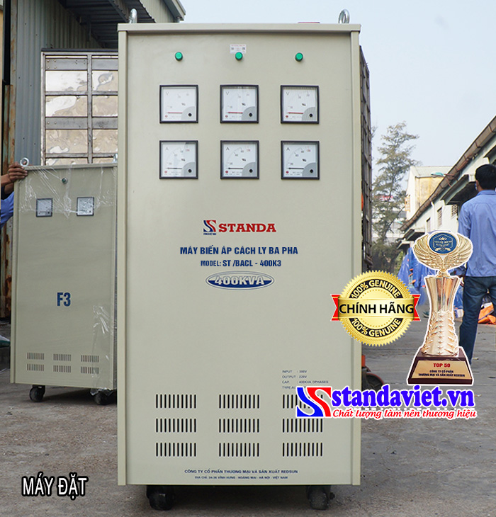 Biến áp cách ly Standa 400kVA cho xưởng cơ khí