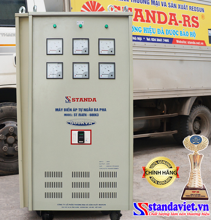 Biến áp Standa 600kVA 3 pha chính hãng