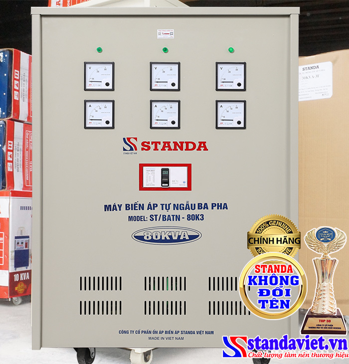 Biến áp Standa 80kVA chính hãng