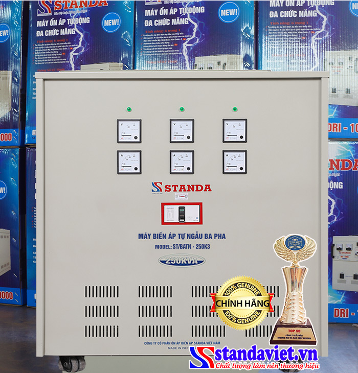 Biến thế tự ngẫu Standa 250kVA 3 pha