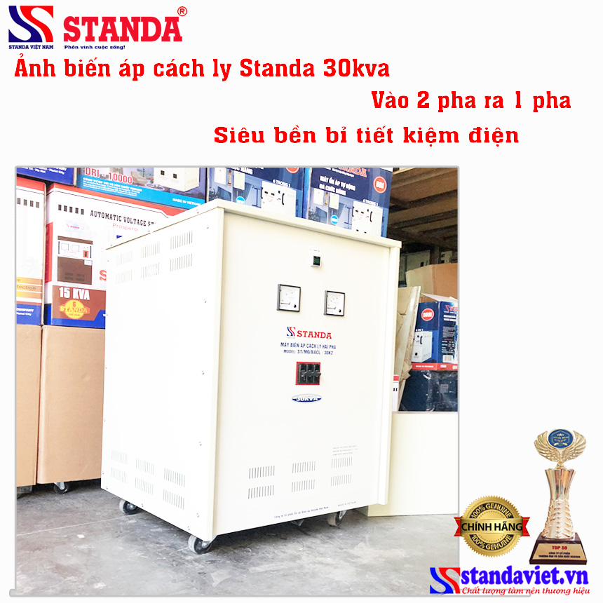 Tại sao nên mua biến áp cách ly STANDA