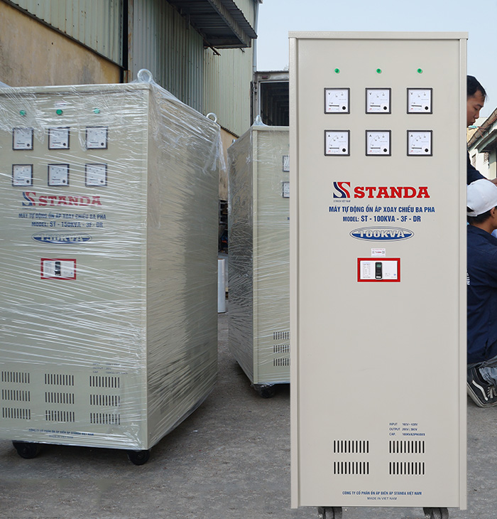 Ổn áp Standa 60kVA dải 160v-430v 3pha