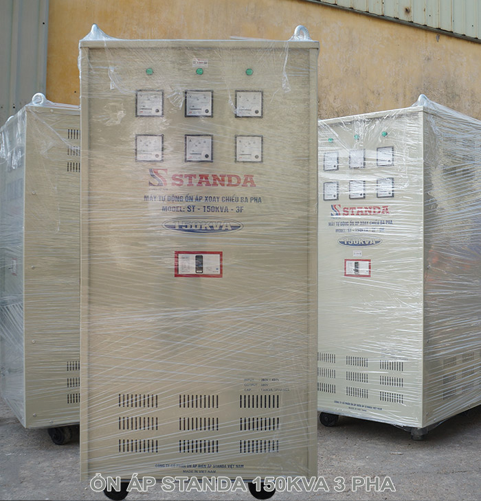 Ổn áp Standa 150kVA dải 260v-430v-3f