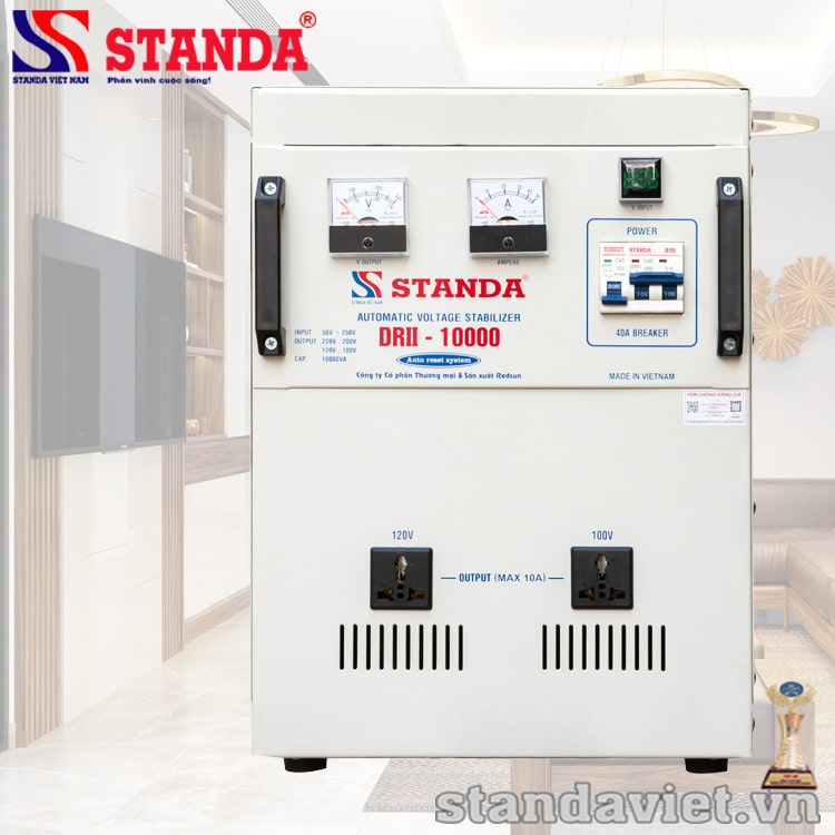 Tuyển đại lý phân phối ổn áp thương hiệu STANDA trên toàn quốc