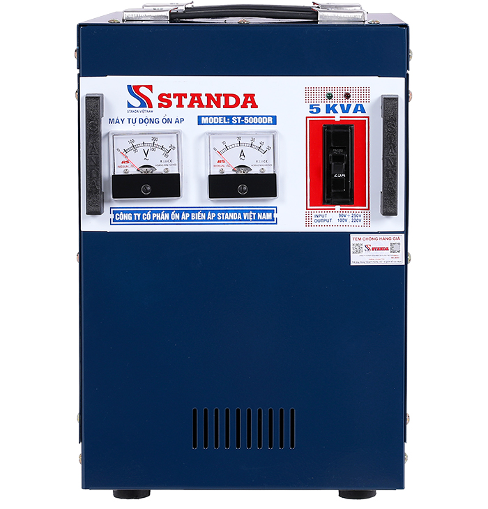 Ổn áp Standa 5kVA dải 90V