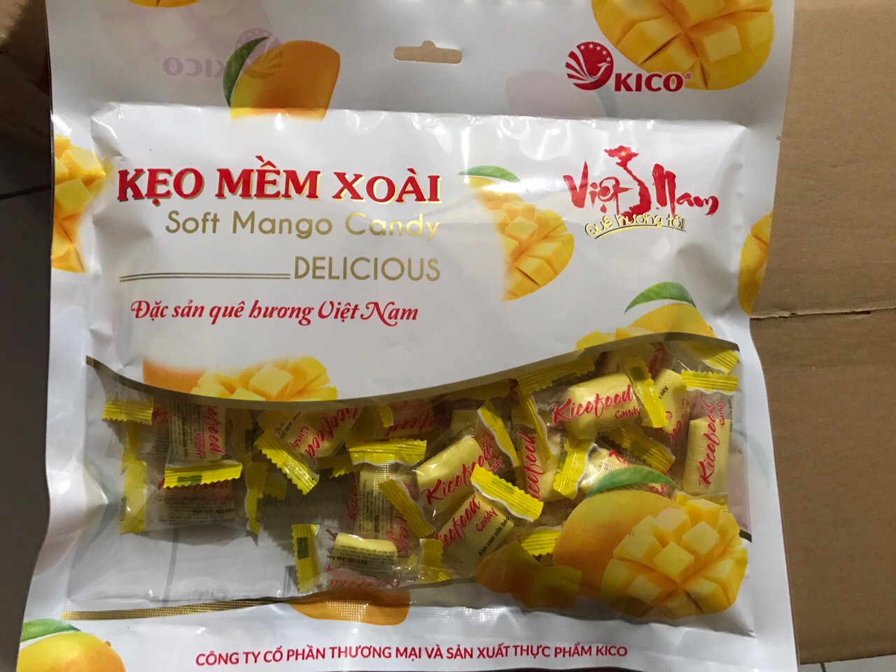 Kẹo mềm tổng hợp hương Xoài