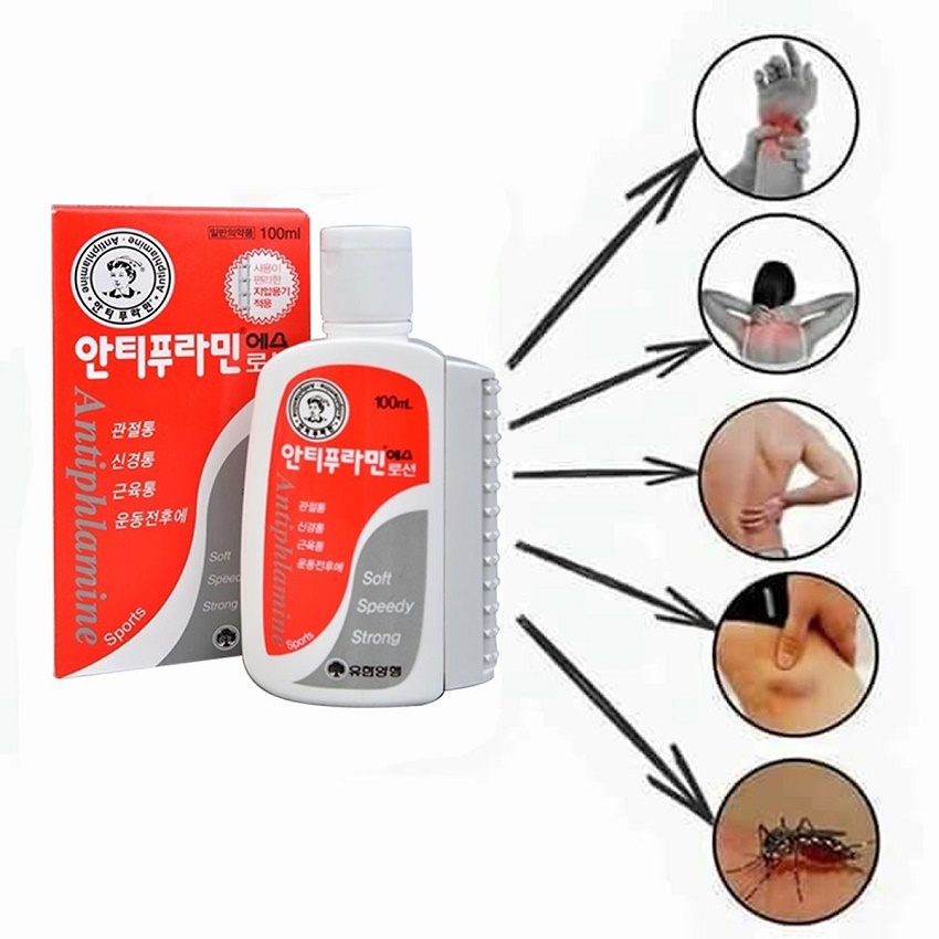 Dầu nóng Antiphlamine Hàn Quốc - 100ml Bách Hoá BuyHere.vn