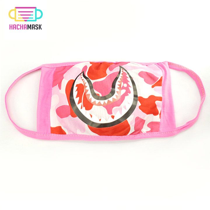 chuyên sỉ lẻ khẩu trang bape shark hàm cá mập