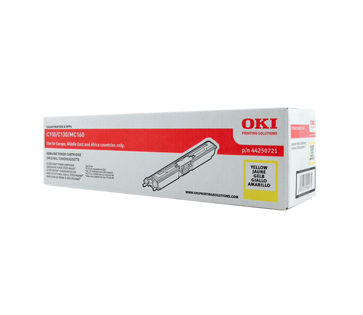 Mực Oki C110Y Yellow - Mực in laser màu