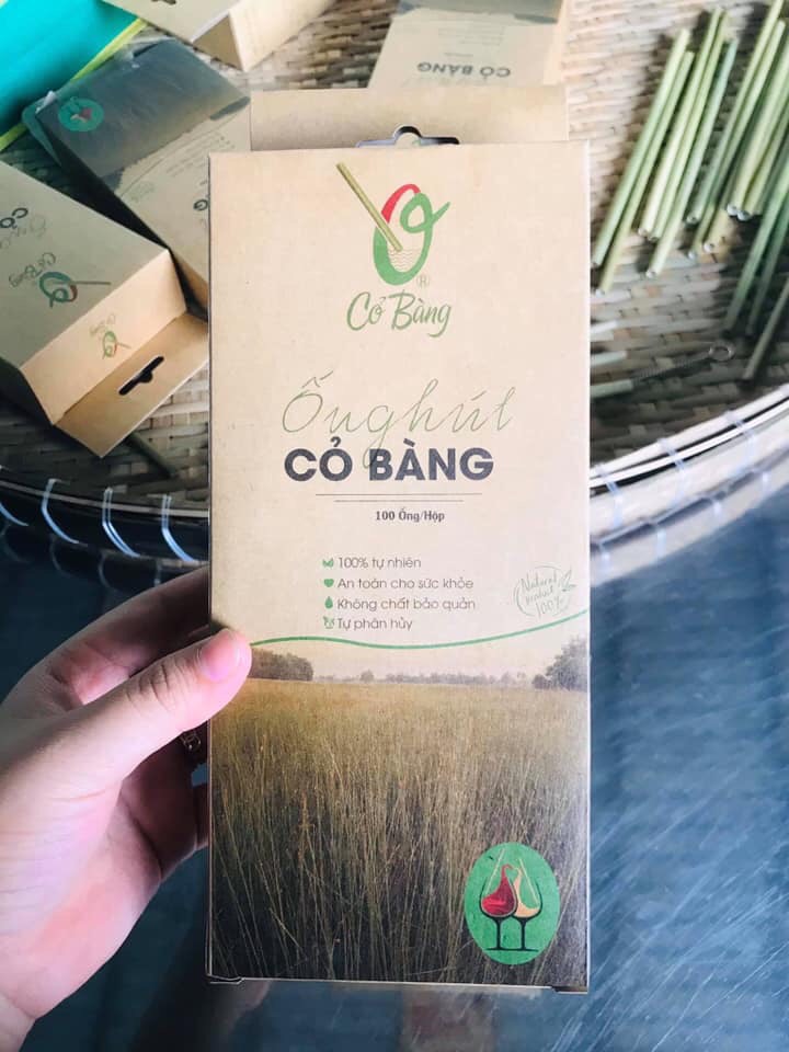 ỐNG HÚT CỎ BÀNG (hộp 100 cái)