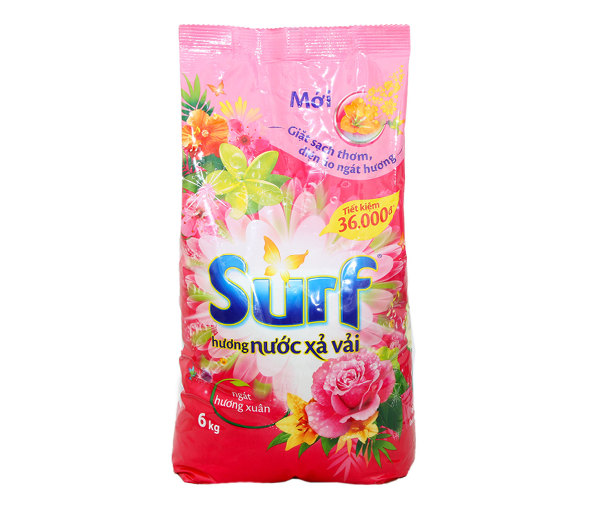 Bột giặt Surf hương Nước xả vải 6kg