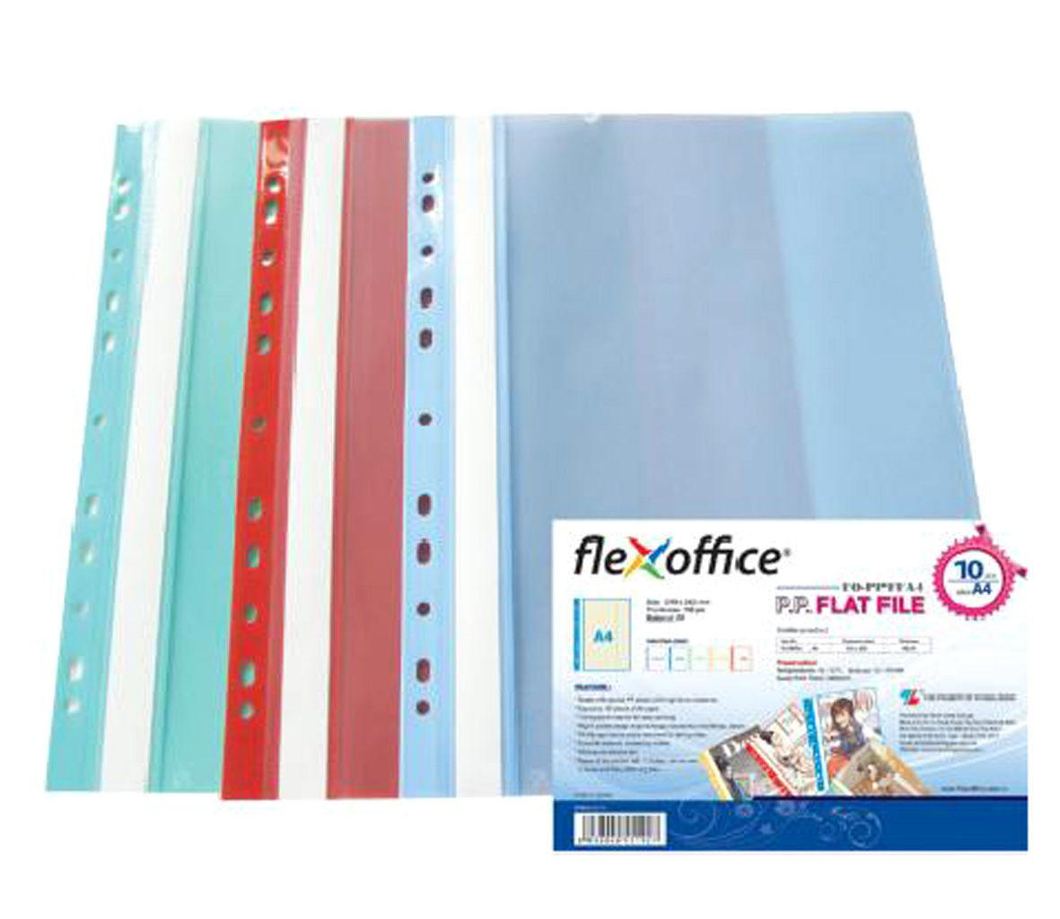 Bìa nẹp accor A4 Flexoffice FO - PPFFA4