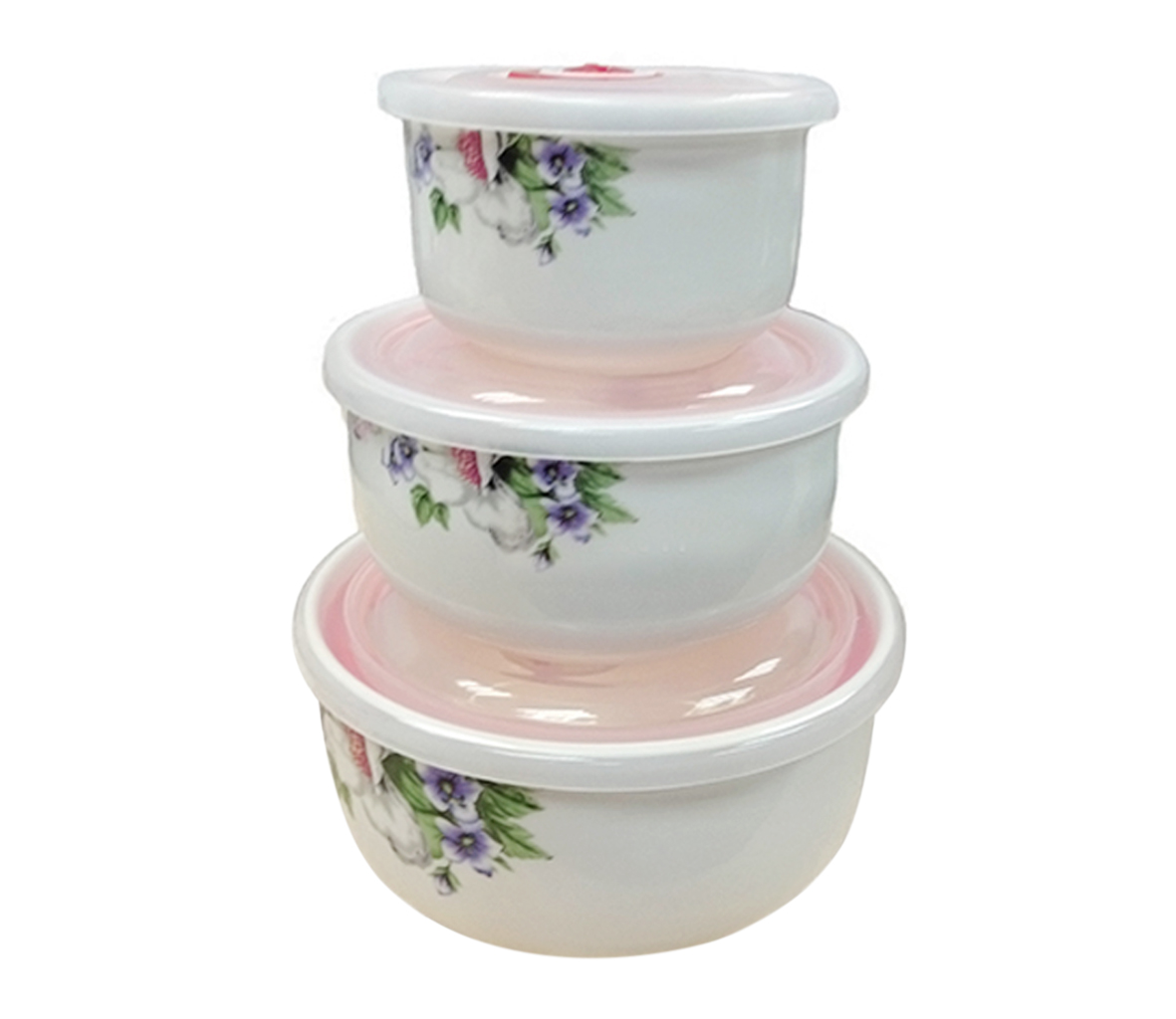 Bộ bát sứ hút chân không mẫu 01