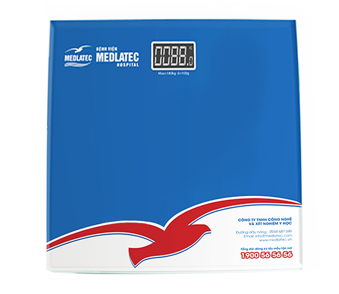 Cân sức khỏe mặt kính mẫu 03