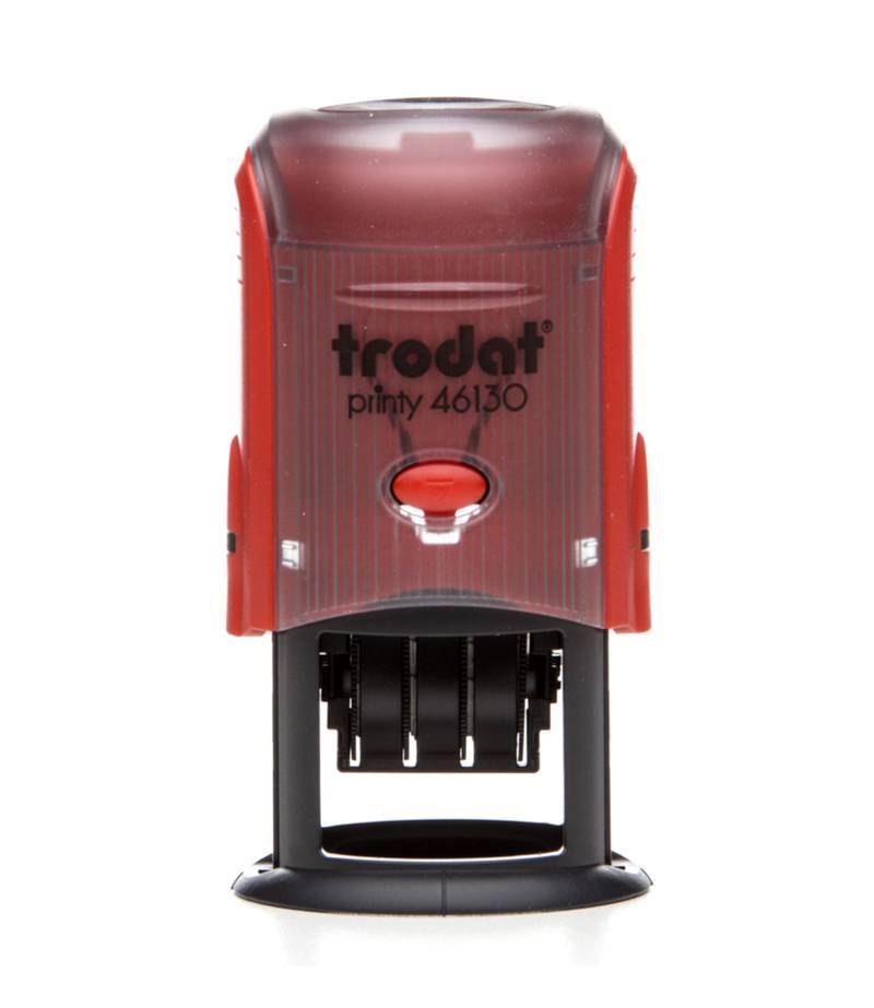 Dấu Trodat 46130 (text Ø 30 mm, date 3 mm) - Dấu lật tự động có nội dung ngày và chữ