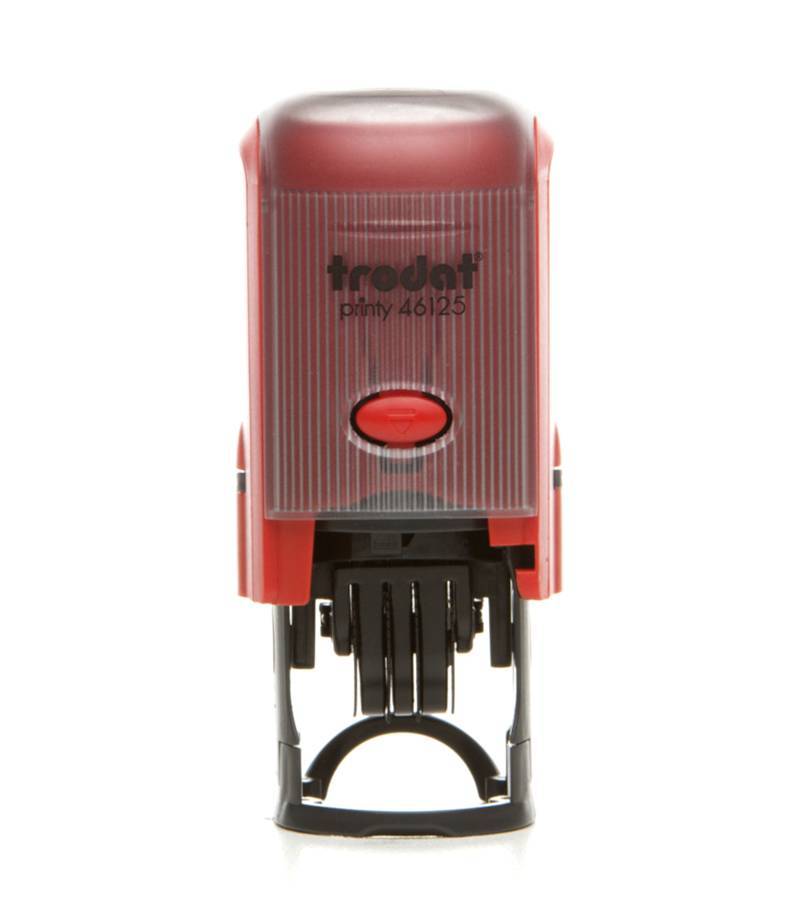 Dấu Trodat 46125 (text Ø 25 mm, date 2,8 mm) - Dấu lật tự động có nội dung ngày và chữ