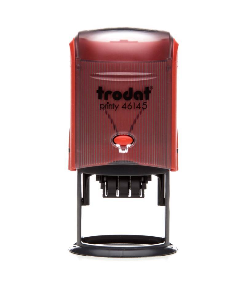 Dấu Trodat 46145 (text Ø 45 mm, date 3 mm) - Dấu lật tự động có nội dung ngày và chữ