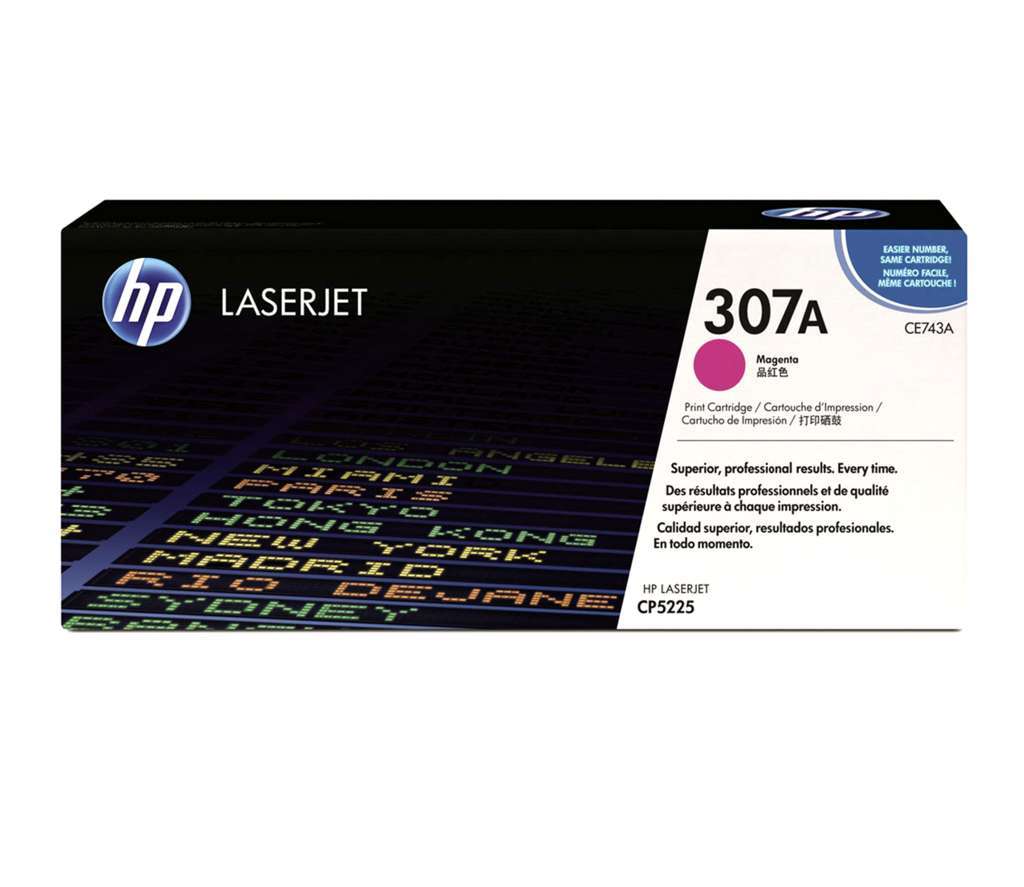 Mực in HP 307A (CE743A) Magenta - Mực in Laser màu