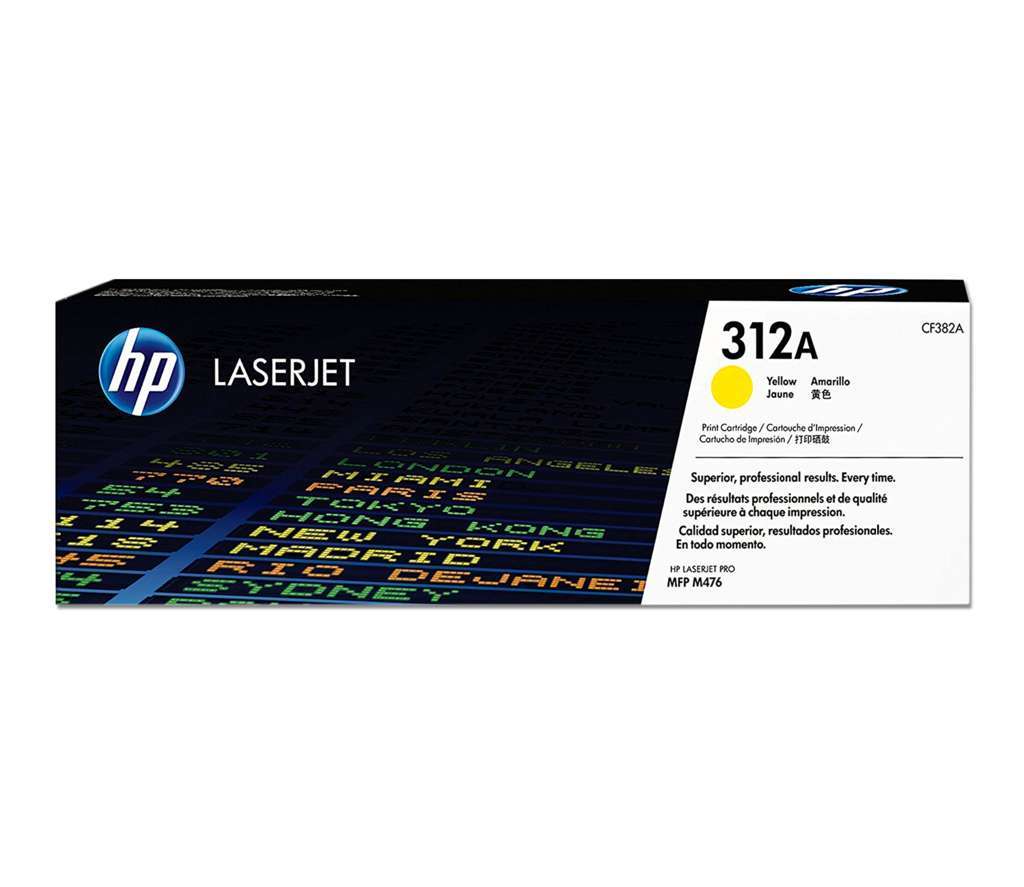 Mực in HP 312A (CF382A) Yellow - Mực in Laser màu