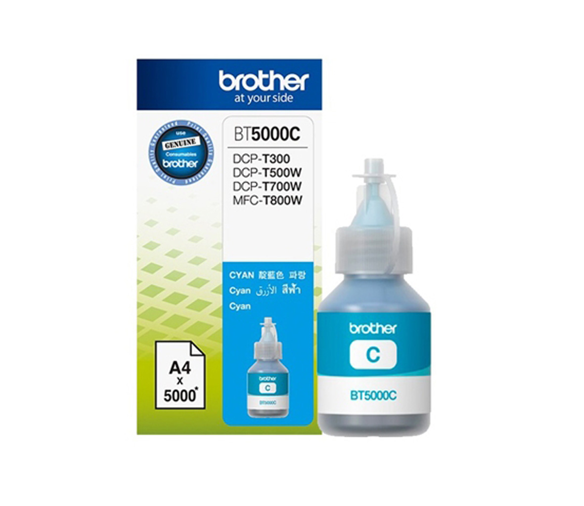 Mực Brother BT5000C Cyan - Mực in phun màu