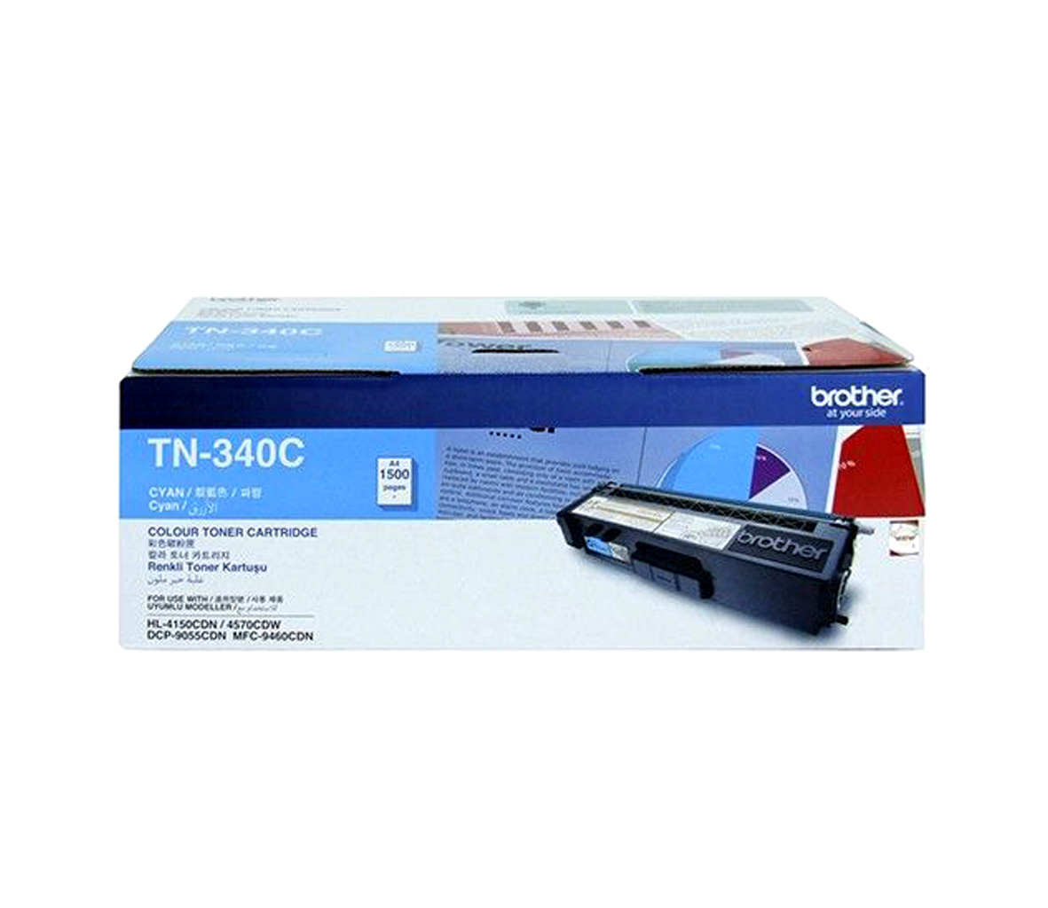 Mực Brother TN340C Cyan - Mực in laser màu