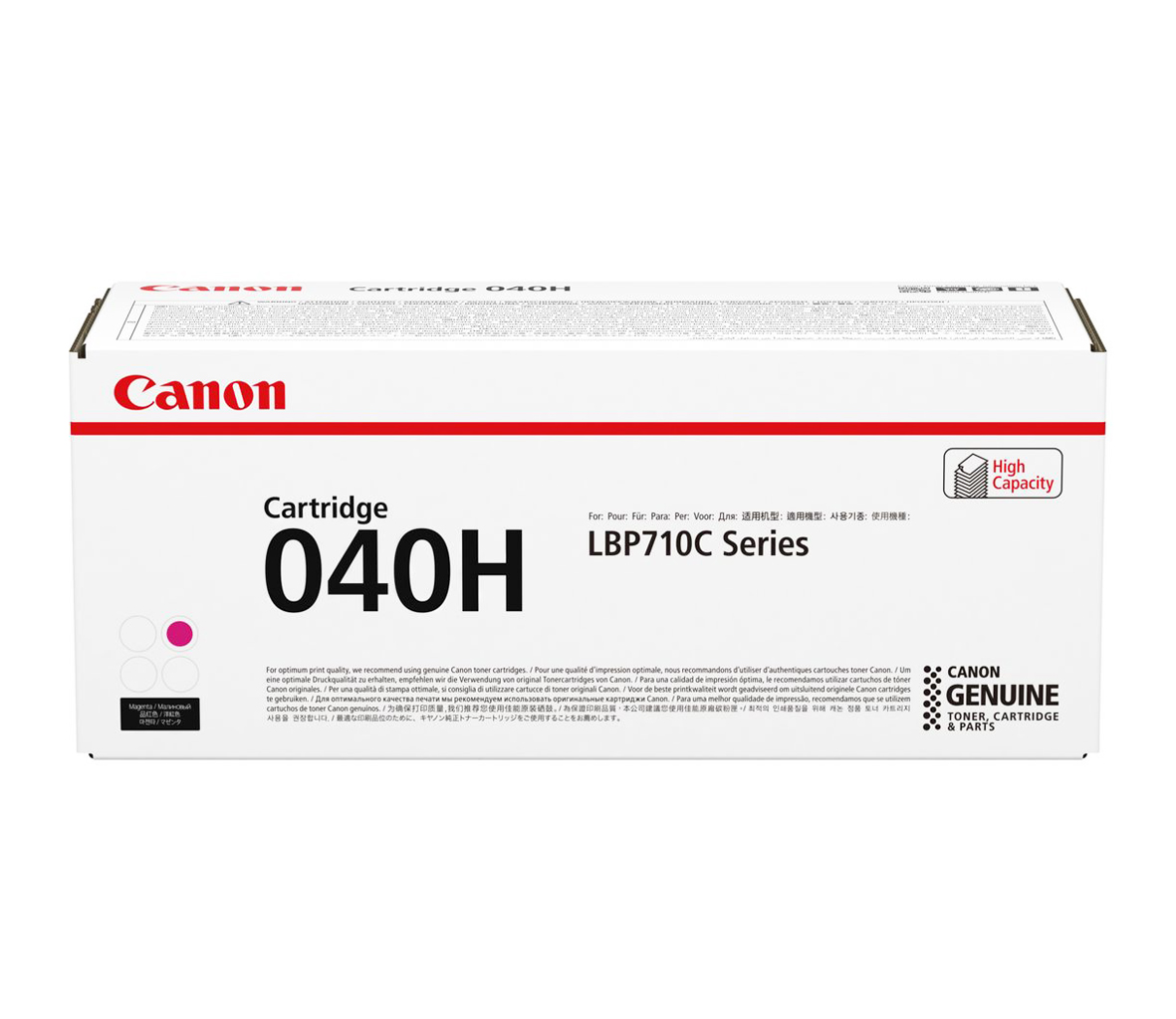 Mực Canon i-SENSYS LBP710Cx/ i-SENSYS LBP712Cx (040H) High Magenta