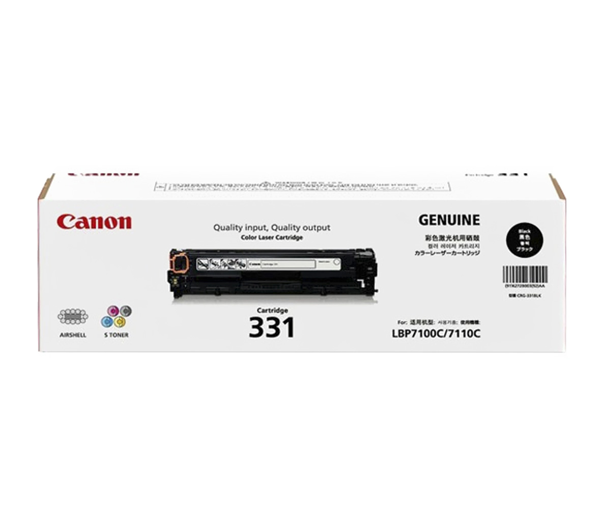 Mực Canon LBP 7100CN/ 7110CW/ MF 8210CN (331BK) Black