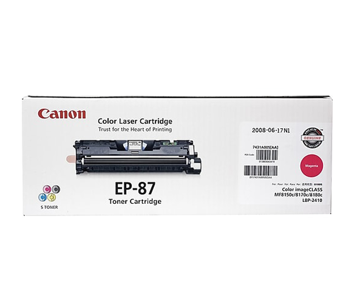 Mực Canon MF8180C, MF8170C, MF8150C/ LBP-2410 (EP-87 M) Magenta